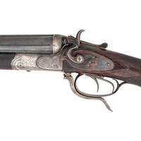 **Drilling Rifle Marked Leopold Saemann of Gorlitz
