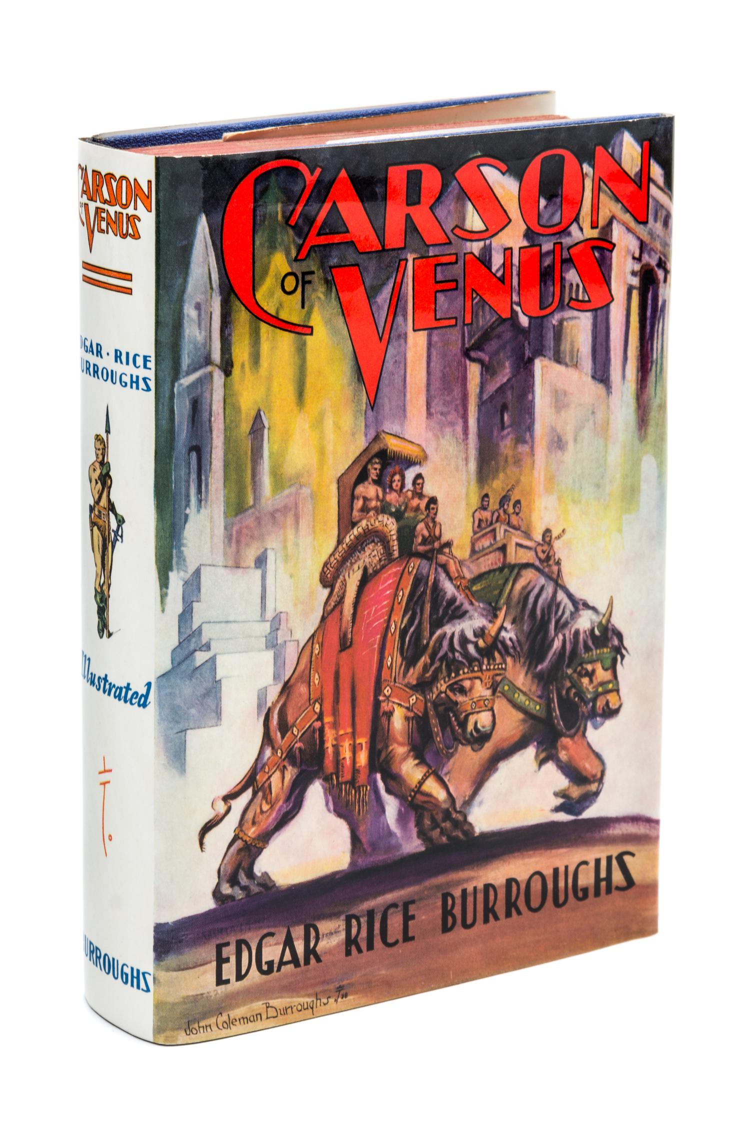 BURROUGHS, EDGAR RICE. Carson of Venus. Tarzana, CA, 1939. First edition.