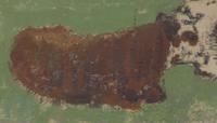 Troupeau de Vaches; with Study of a Landscape verso