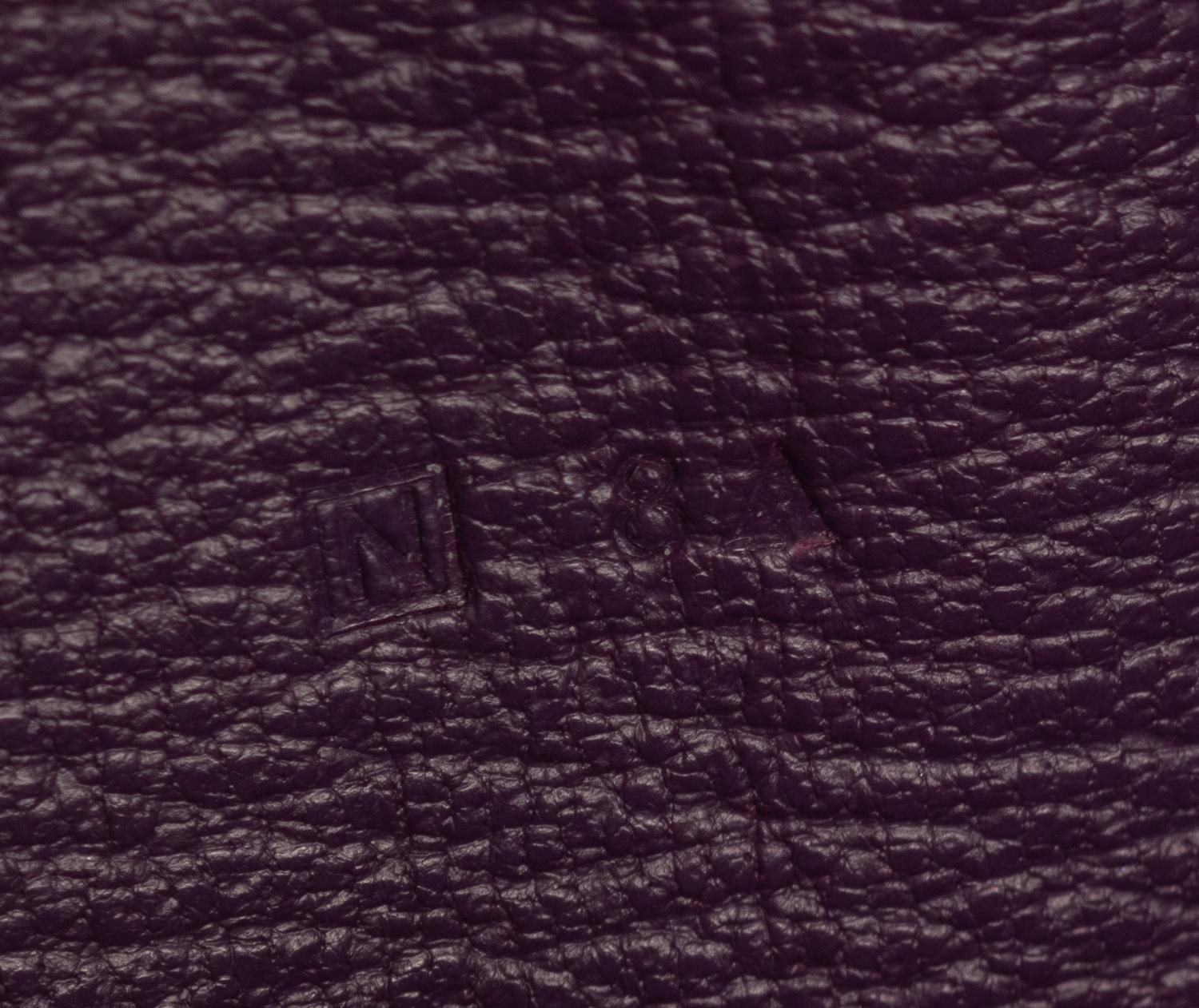 Three Hermès Pieces: One Suede and Fur Trimmed Bag and Two Wallets, 2007- 2010