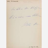 [Literature] Stein, Gertrude Group of 2 Inscribed Titles