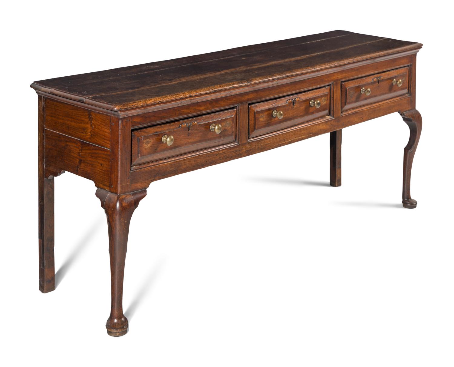 A Queen Anne Oak Welsh Dresser