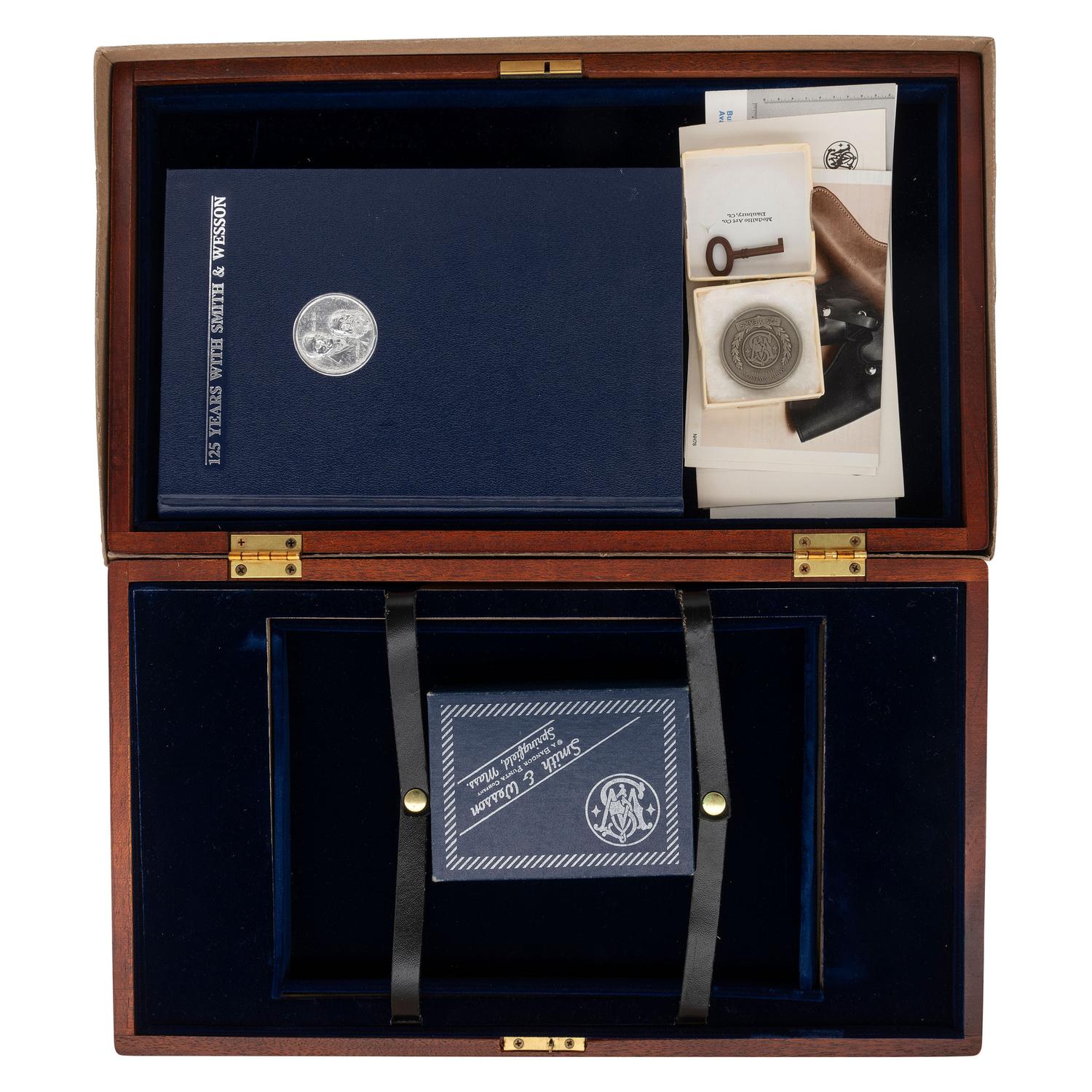 *Smith & Wesson 125th Anniversary Commemorative Model 25-3 in Factory Display Box with Accessories