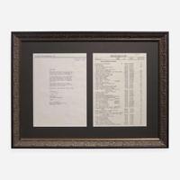 [Early Printing] [Hunter, Dard] (Gutenberg, Johann) Leaf from the Gutenberg Bible