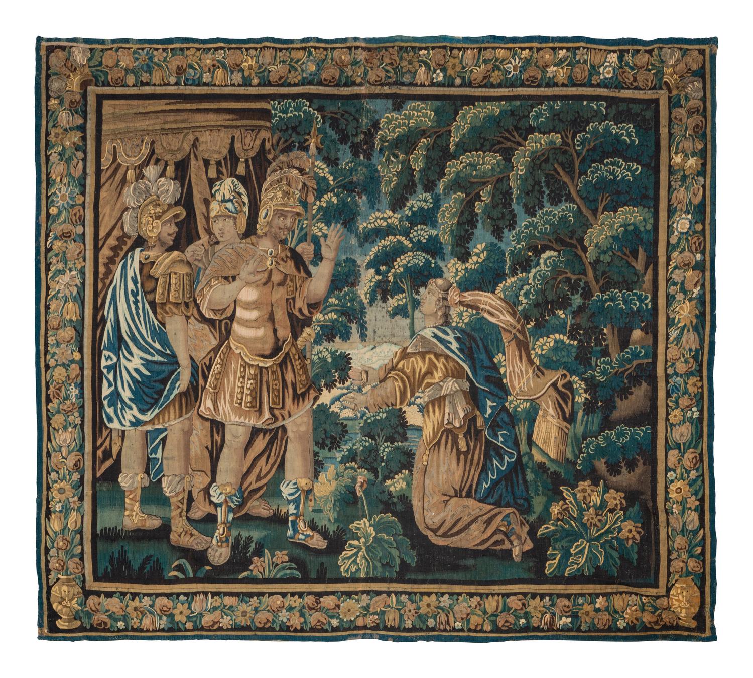 A Flemish Verdure Tapestry — LATE 17TH CENTURY