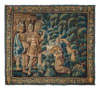 A Flemish Verdure Tapestry — LATE 17TH CENTURY