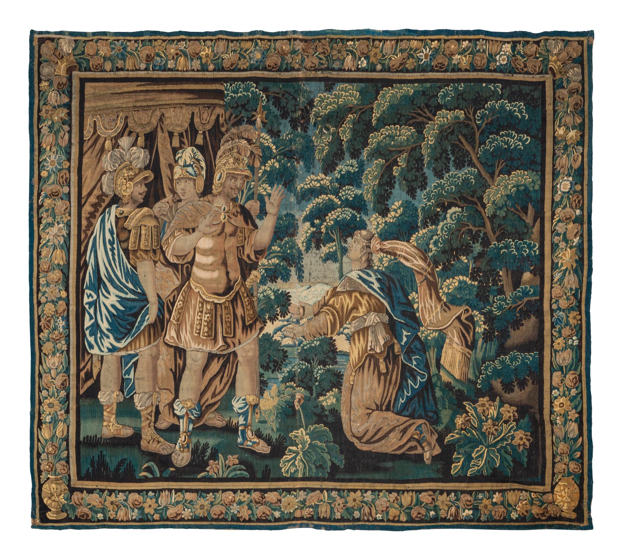 A Flemish Verdure Tapestry — LATE 17TH CENTURY