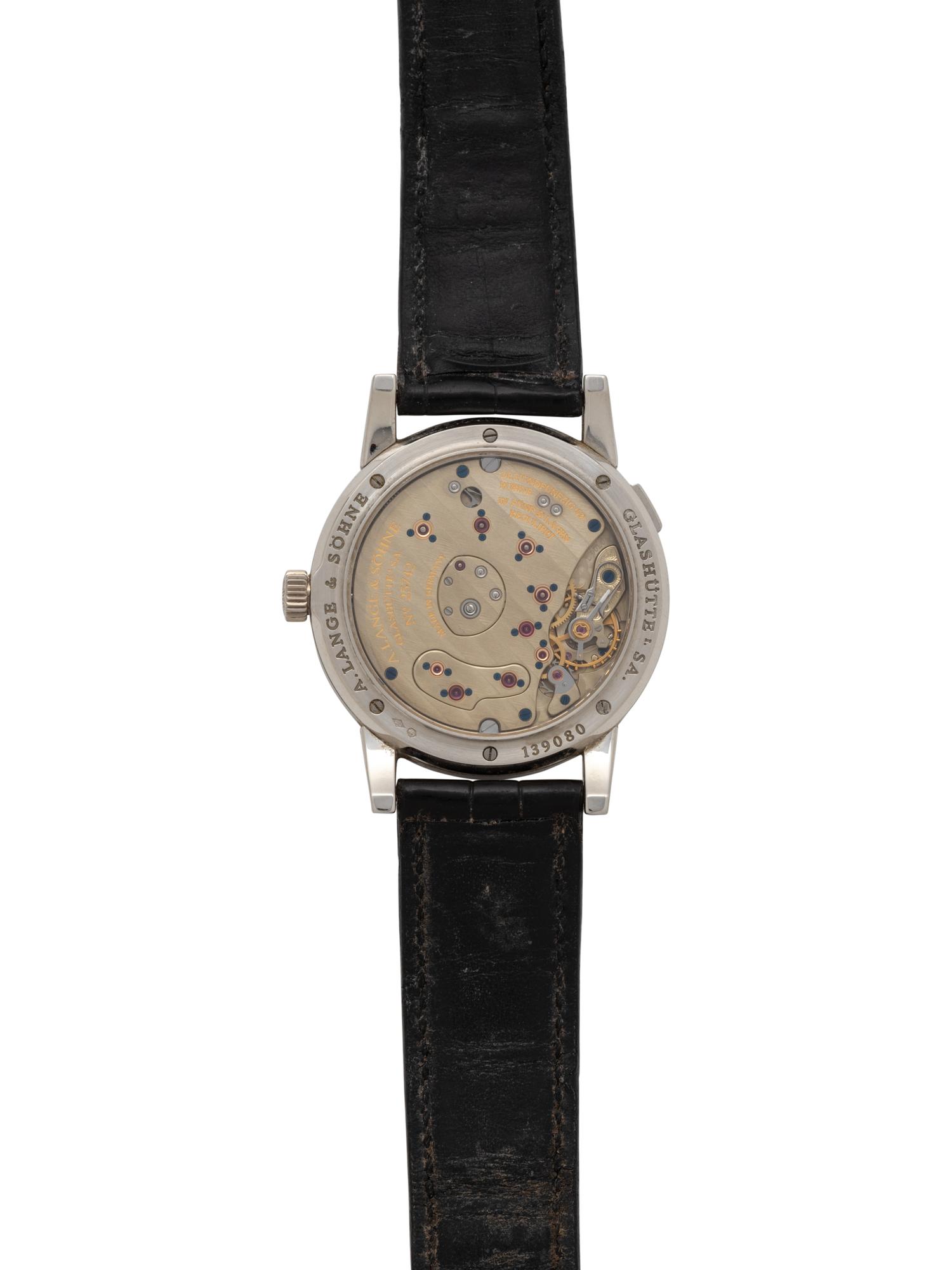 A. LANGE & SÖHNE, REF. 101.025 PLATINUM 'LANGE 1' WATCH
