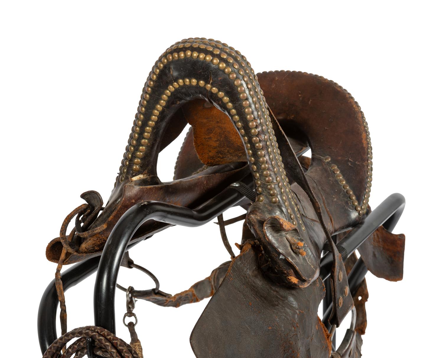 A Tacked McClellan Saddle