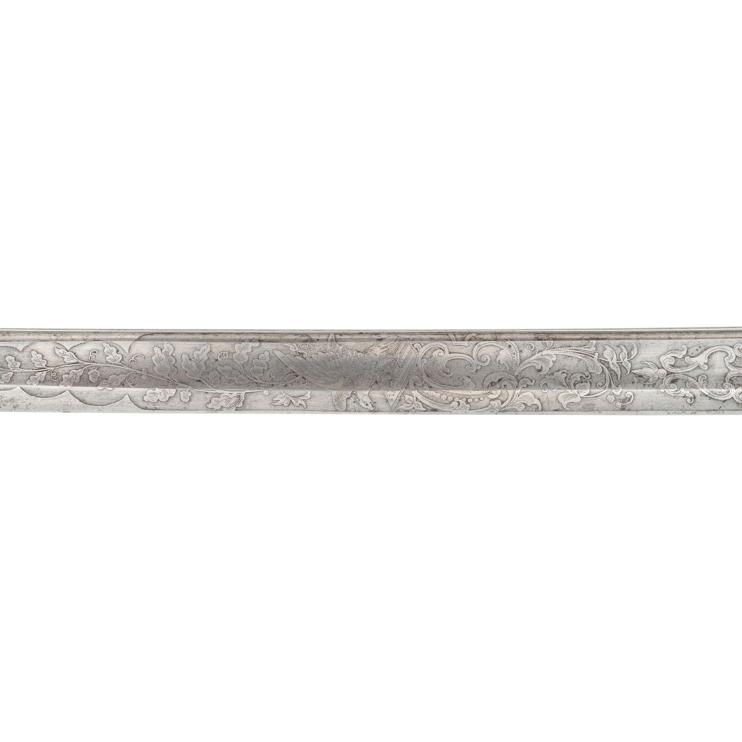 Tiffany Model 1850 Foot Officers Sword Presented to Captain Dennis Flynn