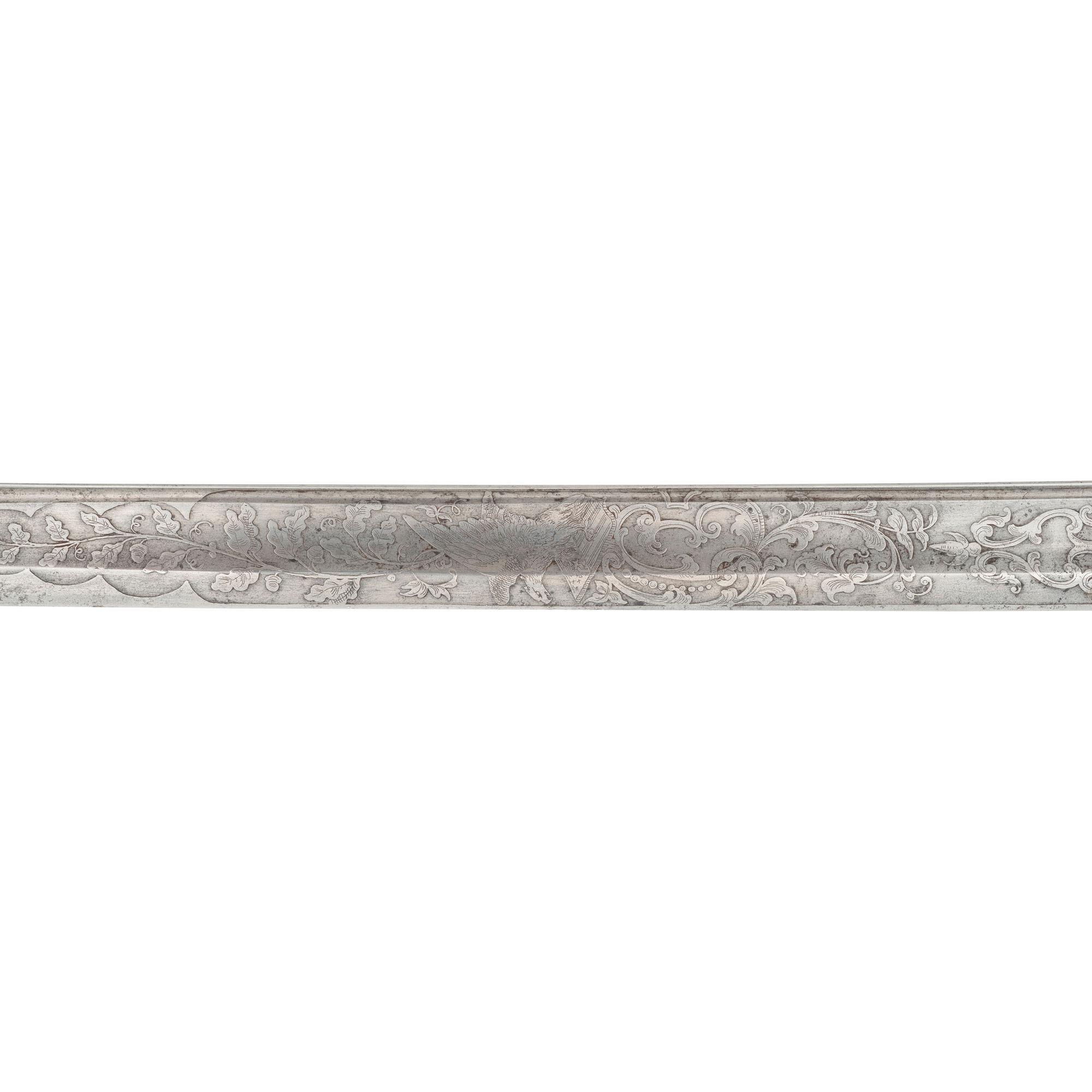 Tiffany Model 1850 Foot Officers Sword Presented to Captain Dennis Flynn