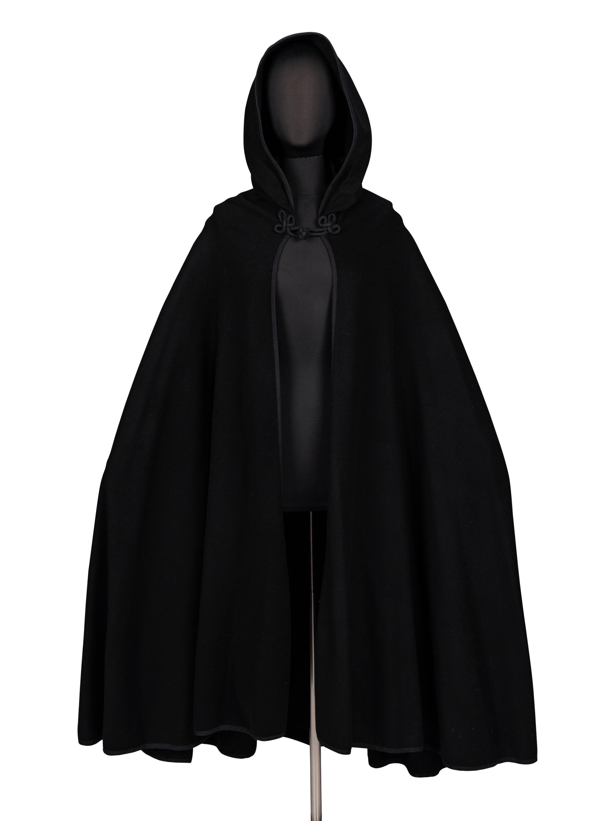 Calvin Klein, Hooded Wool Cape, c. 1970's
