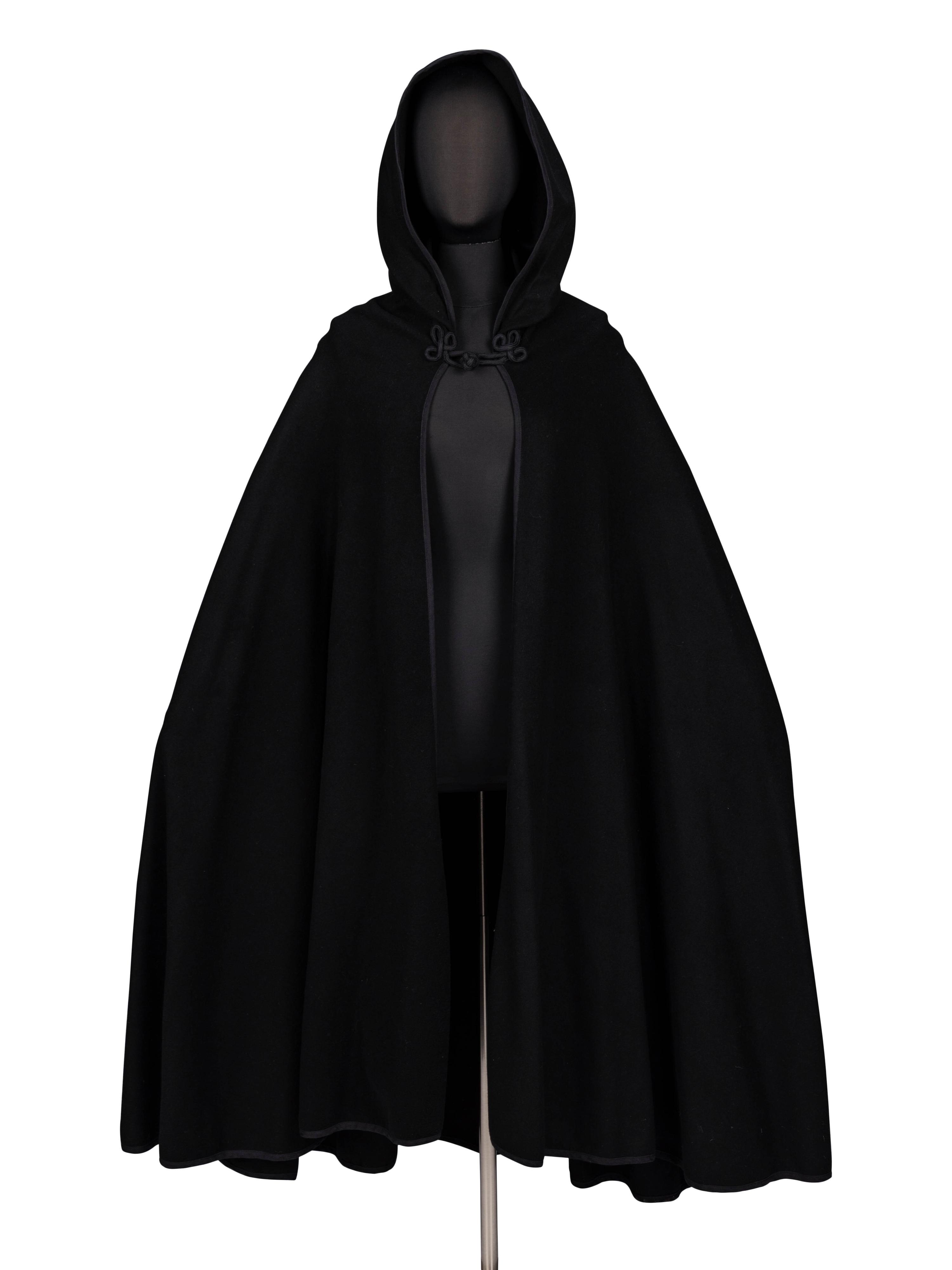 Calvin Klein, Hooded Wool Cape, c. 1970's