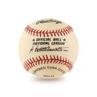 A Stan Musial Single Signed Autograph Baseball (Beckett Authentication Services)