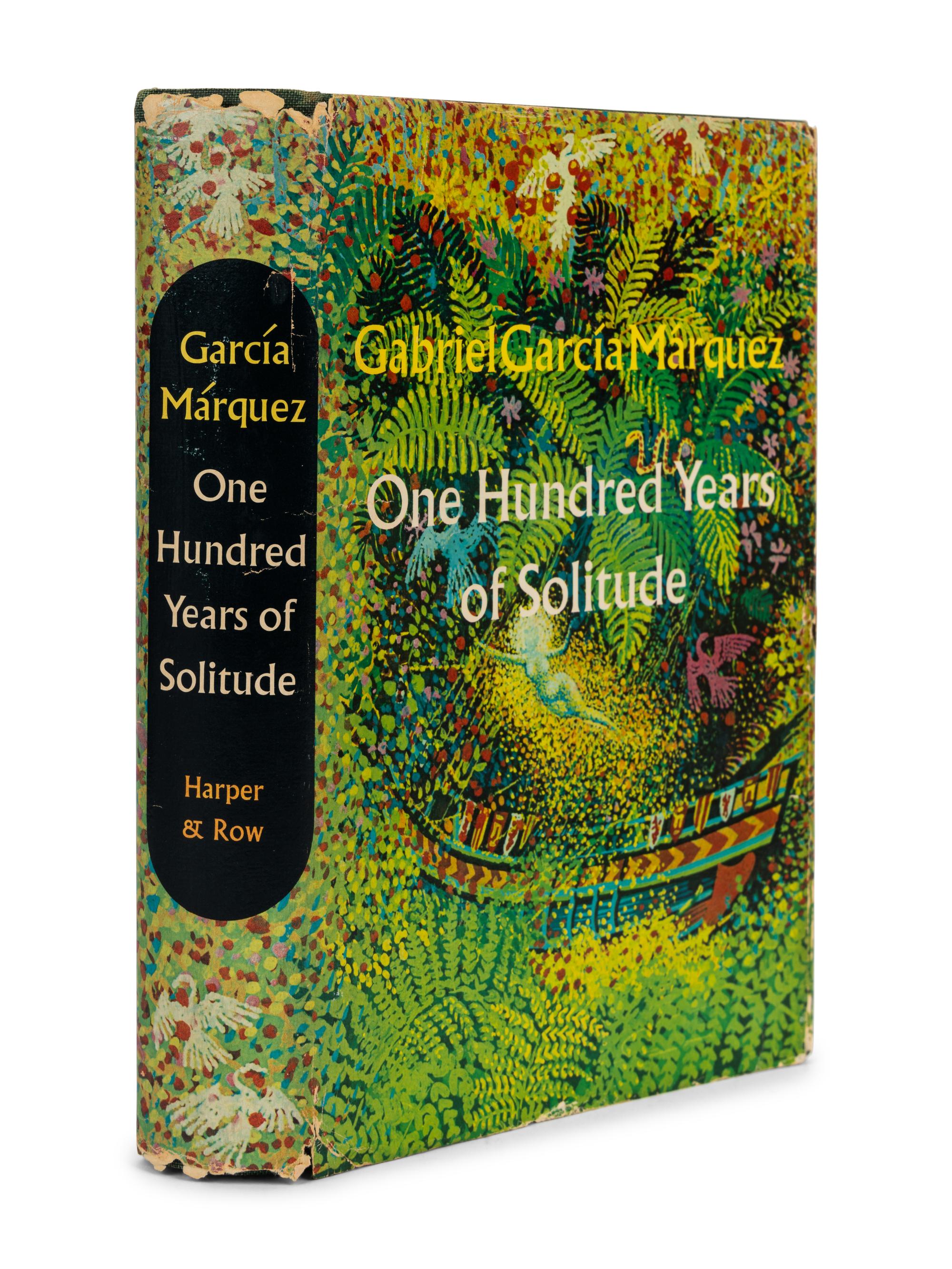 MARQUEZ, Gabriel Garcia (1927-2014). One Hundred Years of Solitude . New York and Evanston: Harper & Row, 1970.