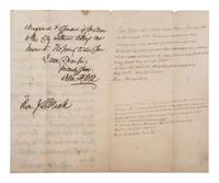 [CIVIL WAR]. A group of Civil War signatures highlighted by a signed CDV of Union General William F. Smith.