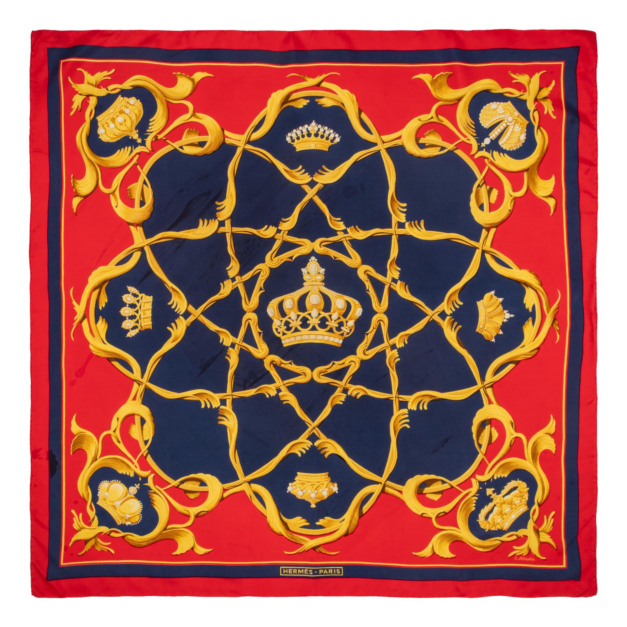 Hermès, Group of Five Scarves