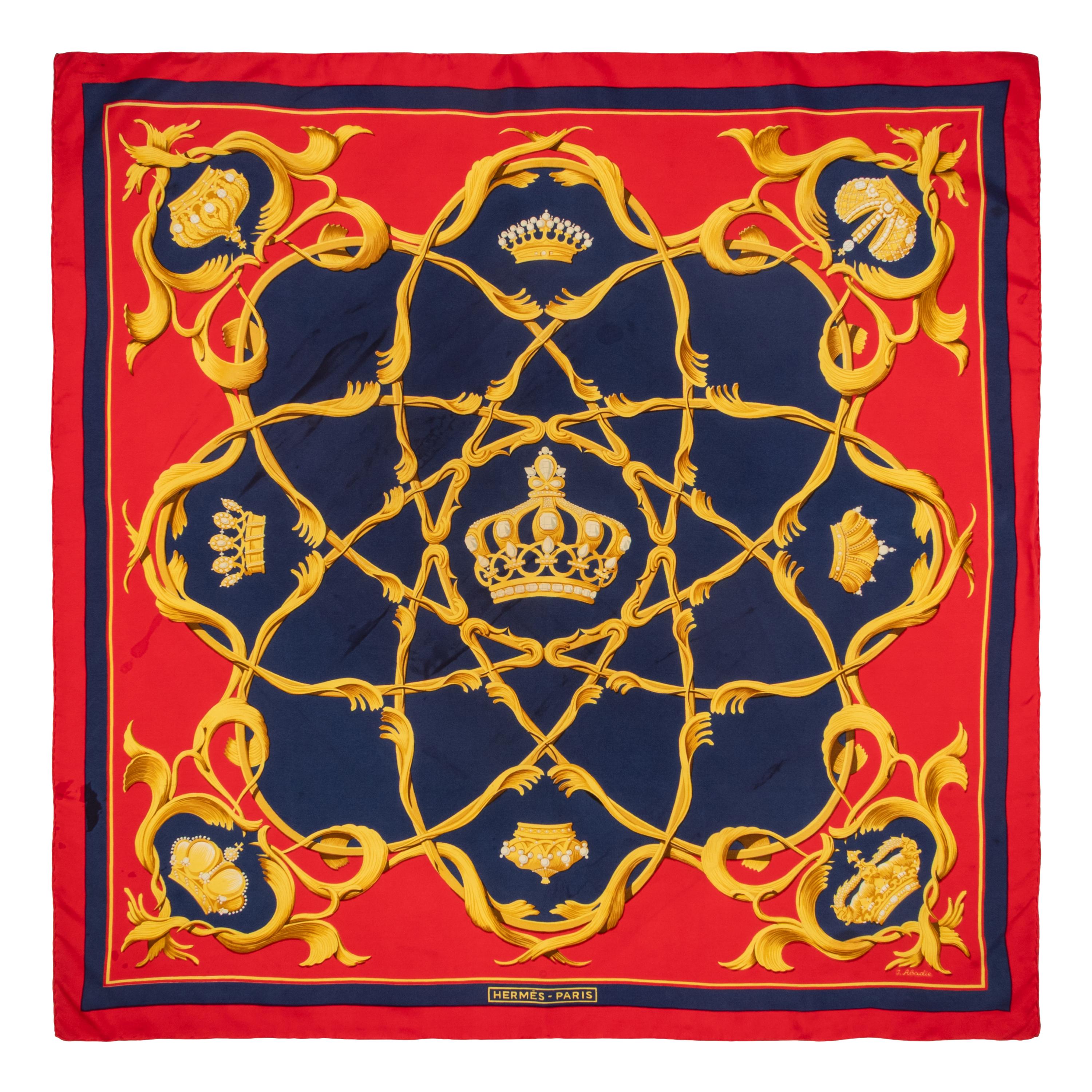 Hermès, Group of Five Scarves