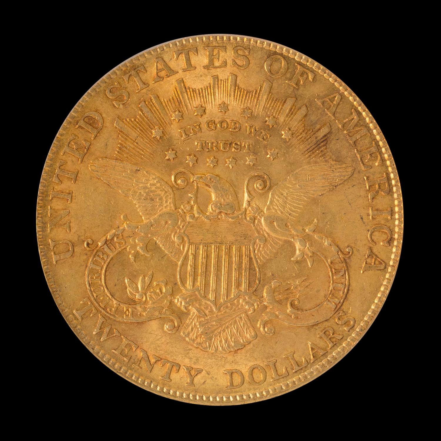 A United States 1907 Liberty Head $20 Gold Coin