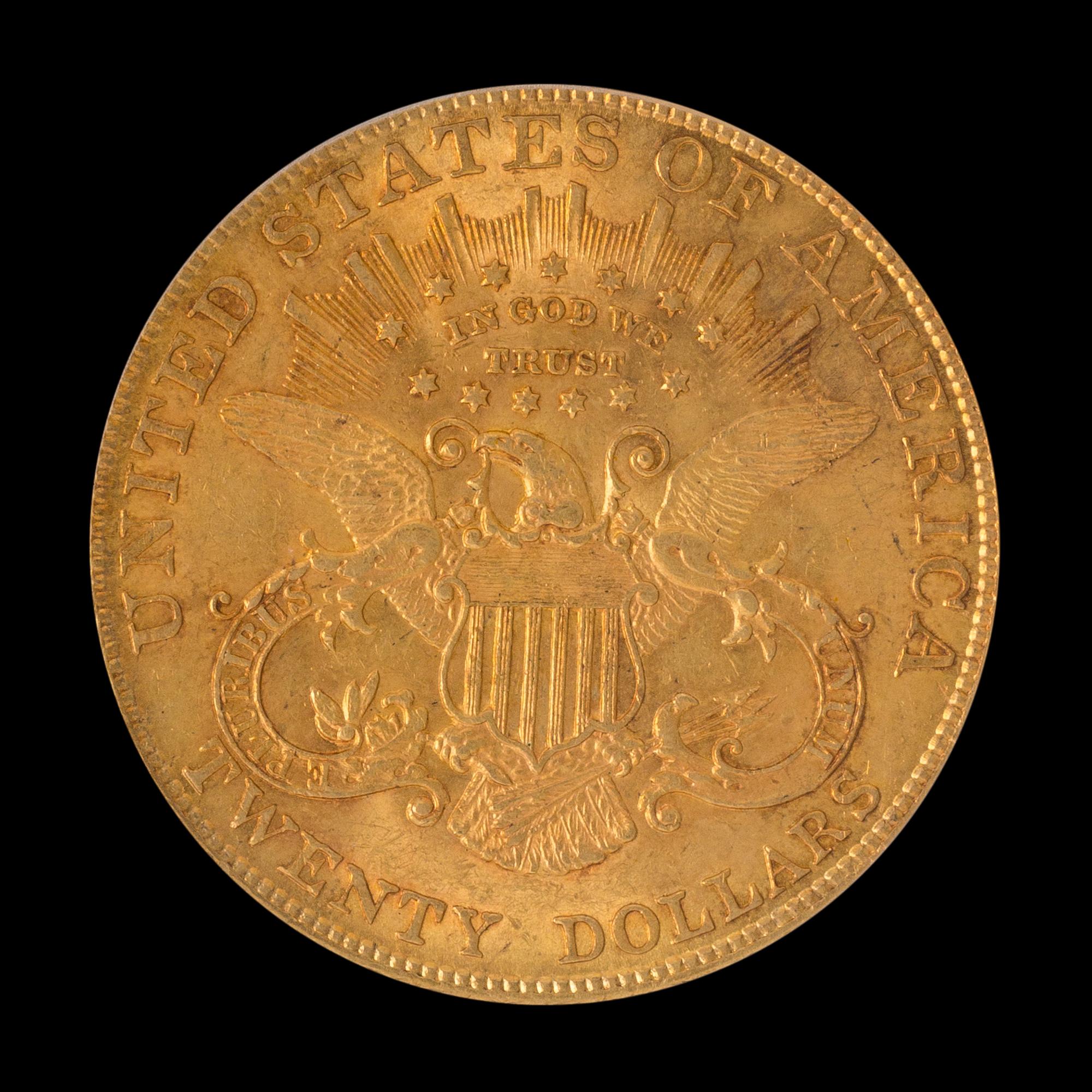 A United States 1907 Liberty Head $20 Gold Coin