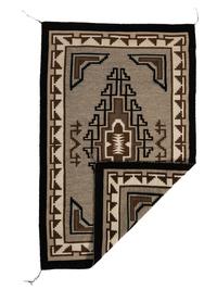 Navajo Two Grey Hills Weaving / Rug