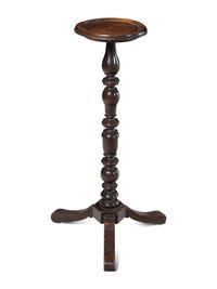 A William and Mary Oak Candle Stand