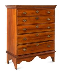 A Federal Cherry Mule Chest