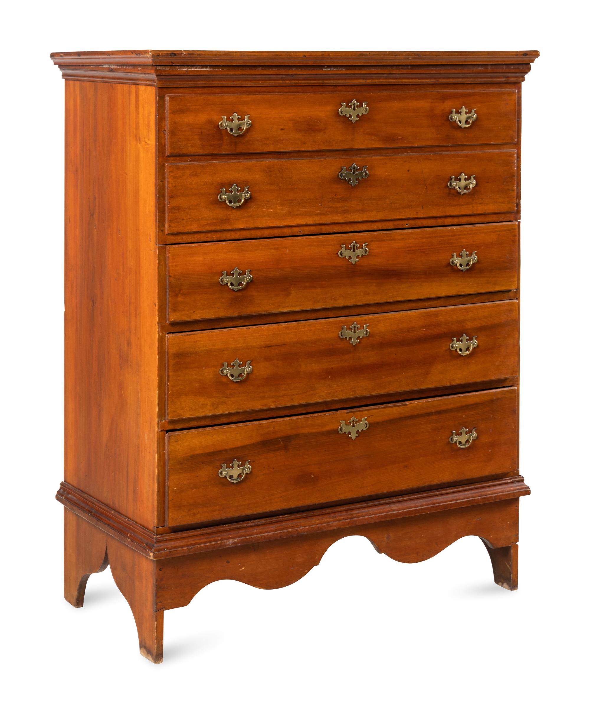 A Federal Cherry Mule Chest