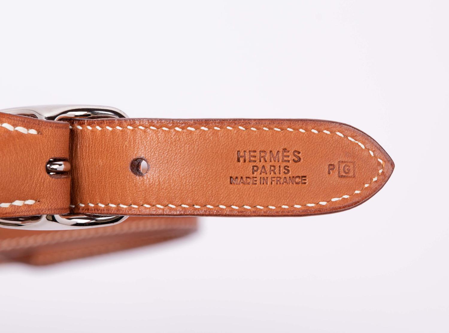 Hermès Canvas and Leather Le Trim Bag, 2003