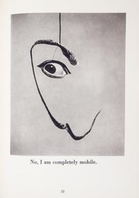 (DALI, SALVADOR) HALSMAN, PHILIPPE. Dali's Moustache. New York, 1954. With original drawing and inscription by Dali