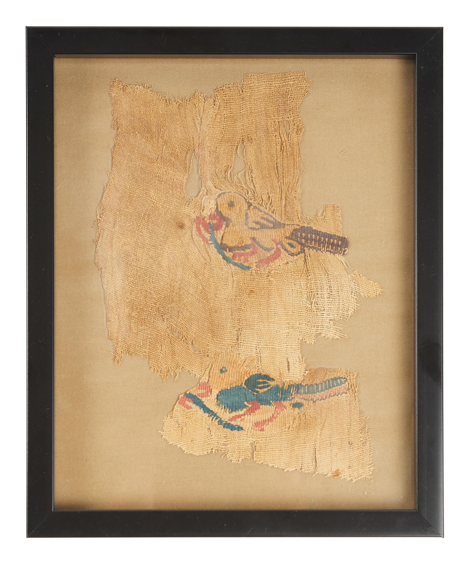 Six Coptic Textile Fragments