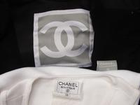 Chanel CC-Patch Tank Top & Bomber Jacket