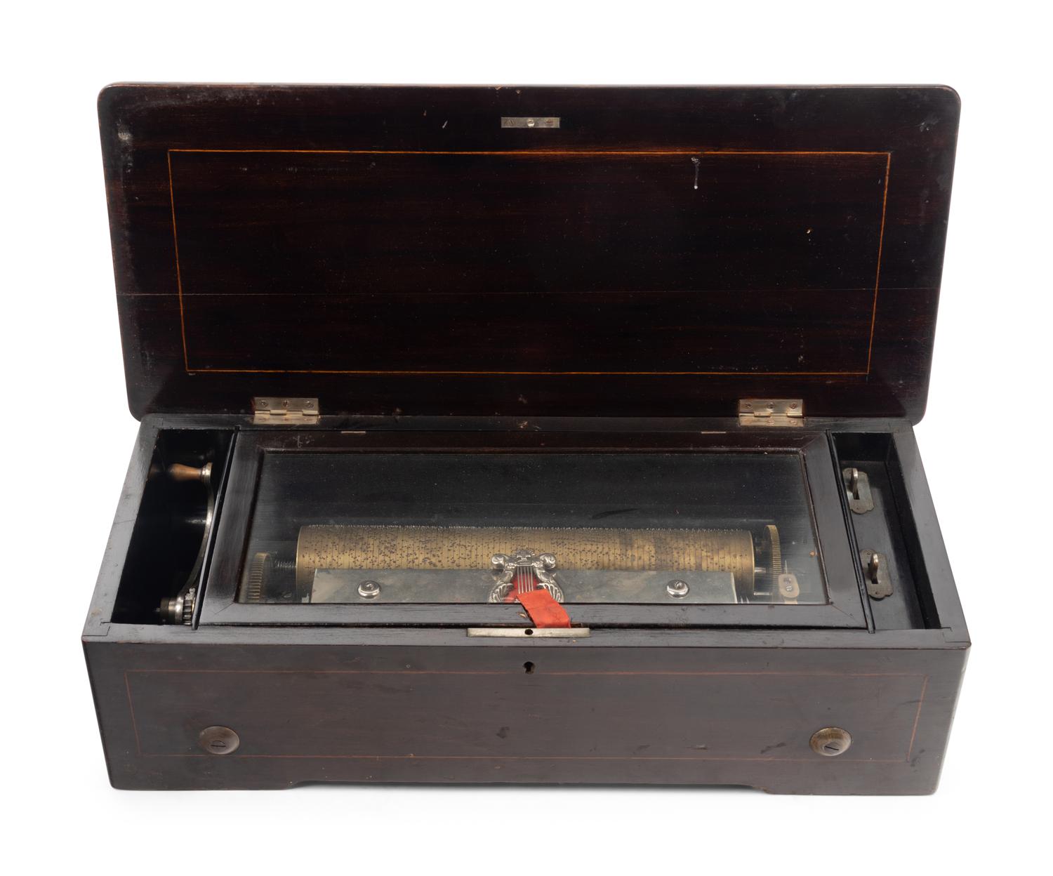 A Continental Cylinder Music Box