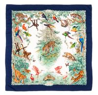 An Hermes 90cm Silk Scarf, 36"x36".