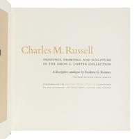 [RUSSELL, Charles M. (1864-1926)]. RENNER, Frederic G. Charles M. Russell: Paintings, Drawings, and Sculpture in the Amon G. Carter Collection. Austin and London: University of Texas Press, 1966.
