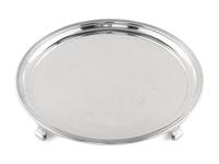 A English Silver Salver
