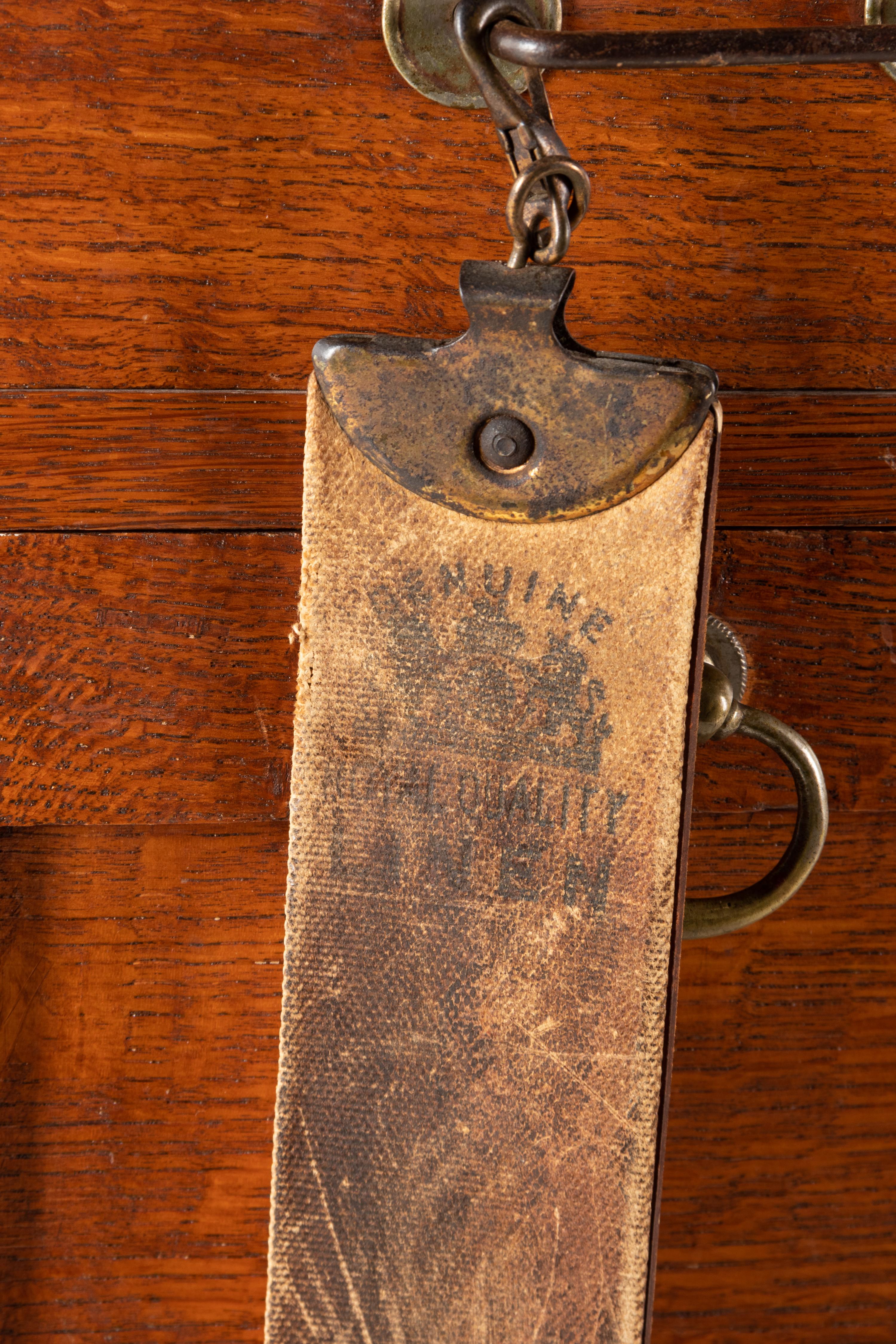 An Oak Shaving Stand and Emil J. Paidar Company Counter-Top Apothecary Cabinet
