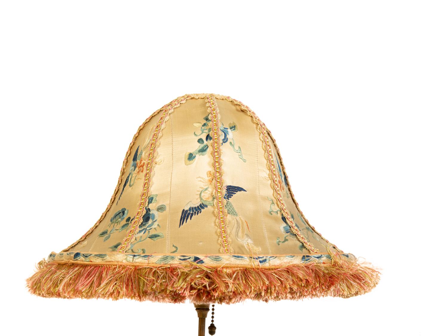 A Chinese Rose Quartz Figural Group Mounted as a Lamp — 19TH CENTURY