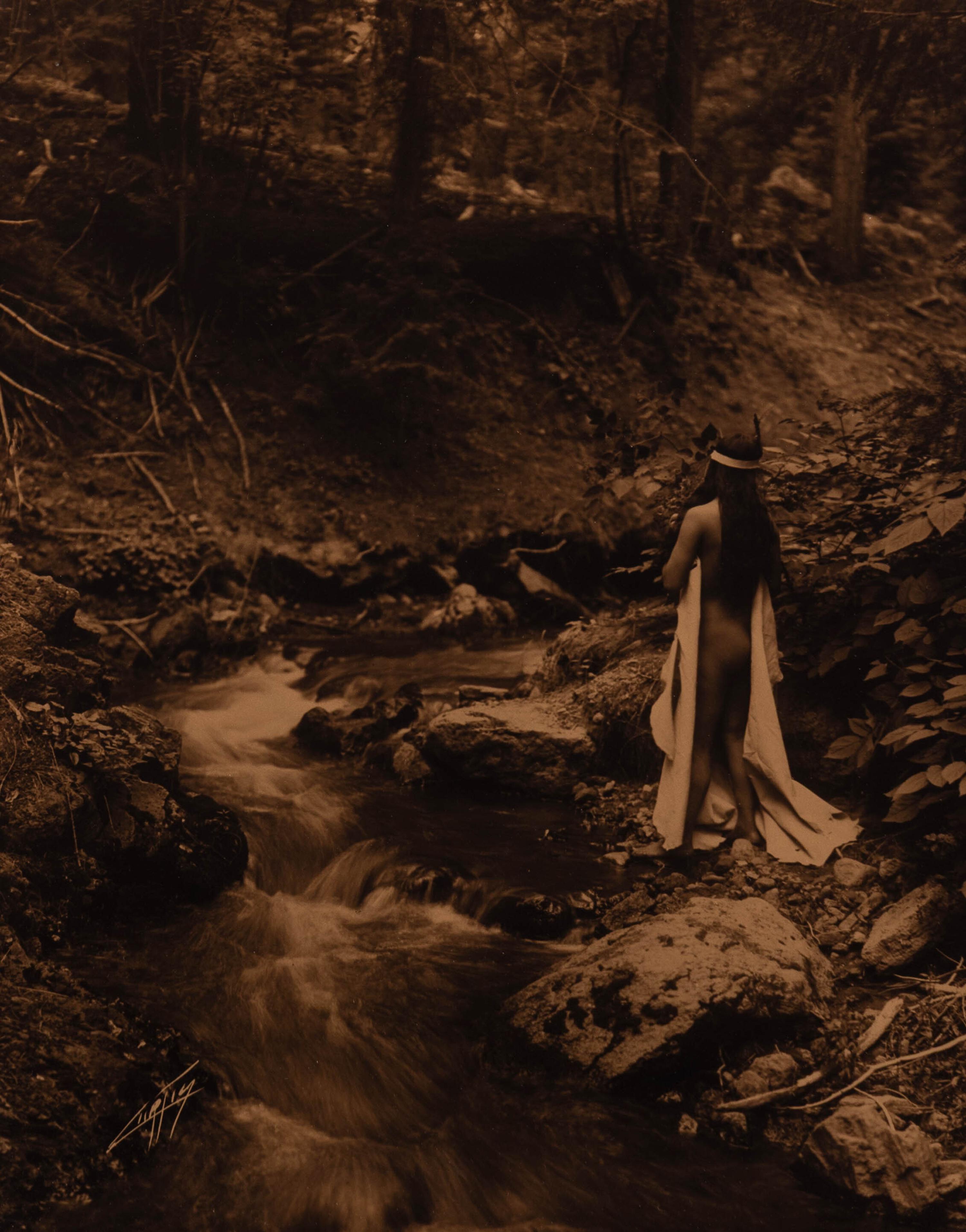 Edward S. Curtis (American, 1868-1952) — Maid of Dreams