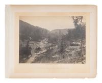 [CIVIL WAR] BARNARD, George N, (1819-1902), photographer. Whiteside Valley Below the Bridge , ca 1865