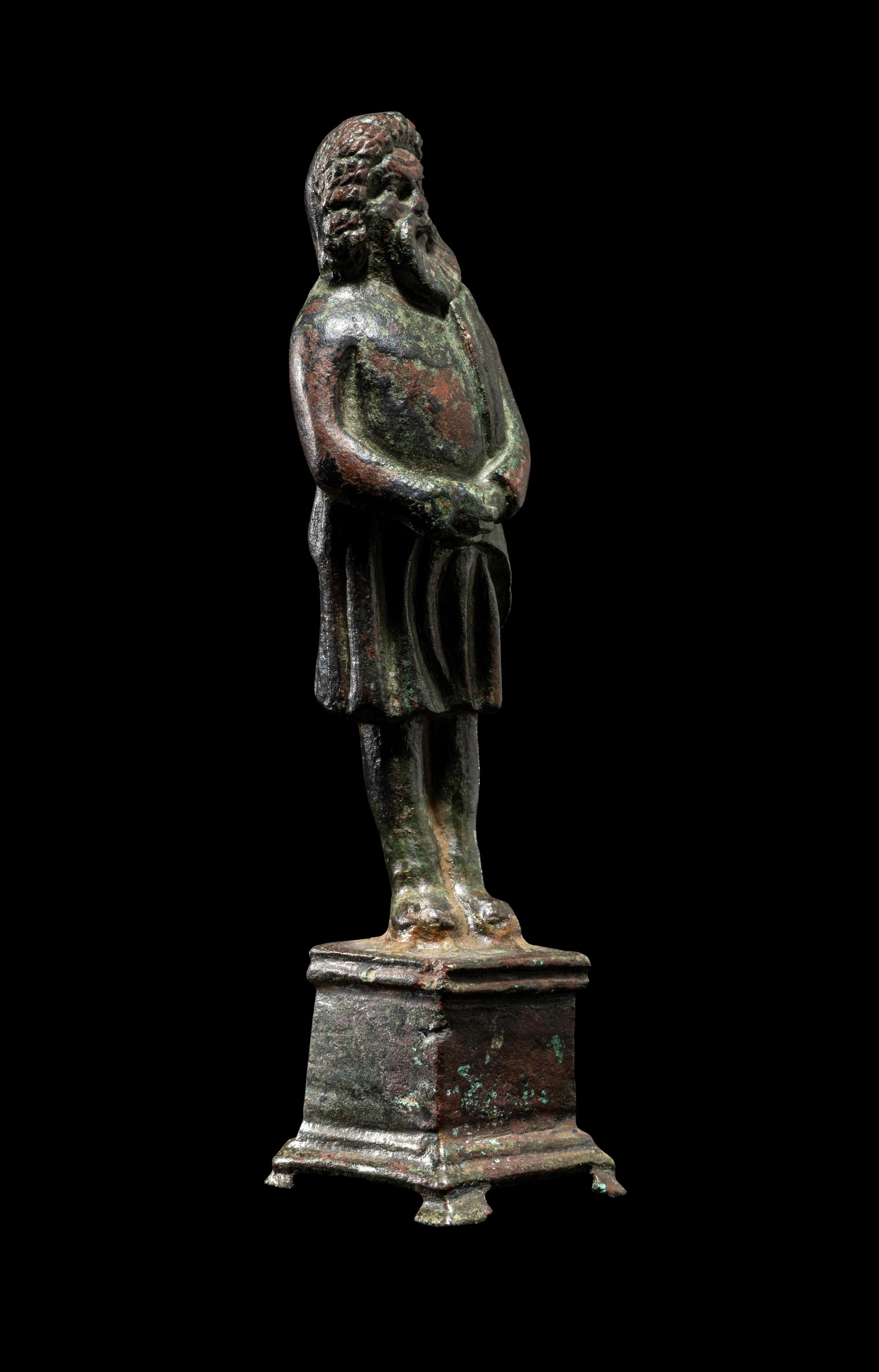 A Hellenistic Bronze Actor