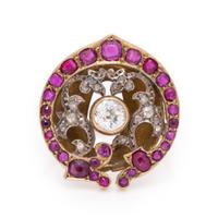 Ruby and Diamond Ring