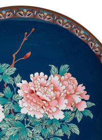 13 Japanese Cloisonné Plates