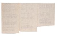 [KENNEDY, John F. (1917-1963)]. Kennedy assassination ticker tape news report. 22 November 1963.