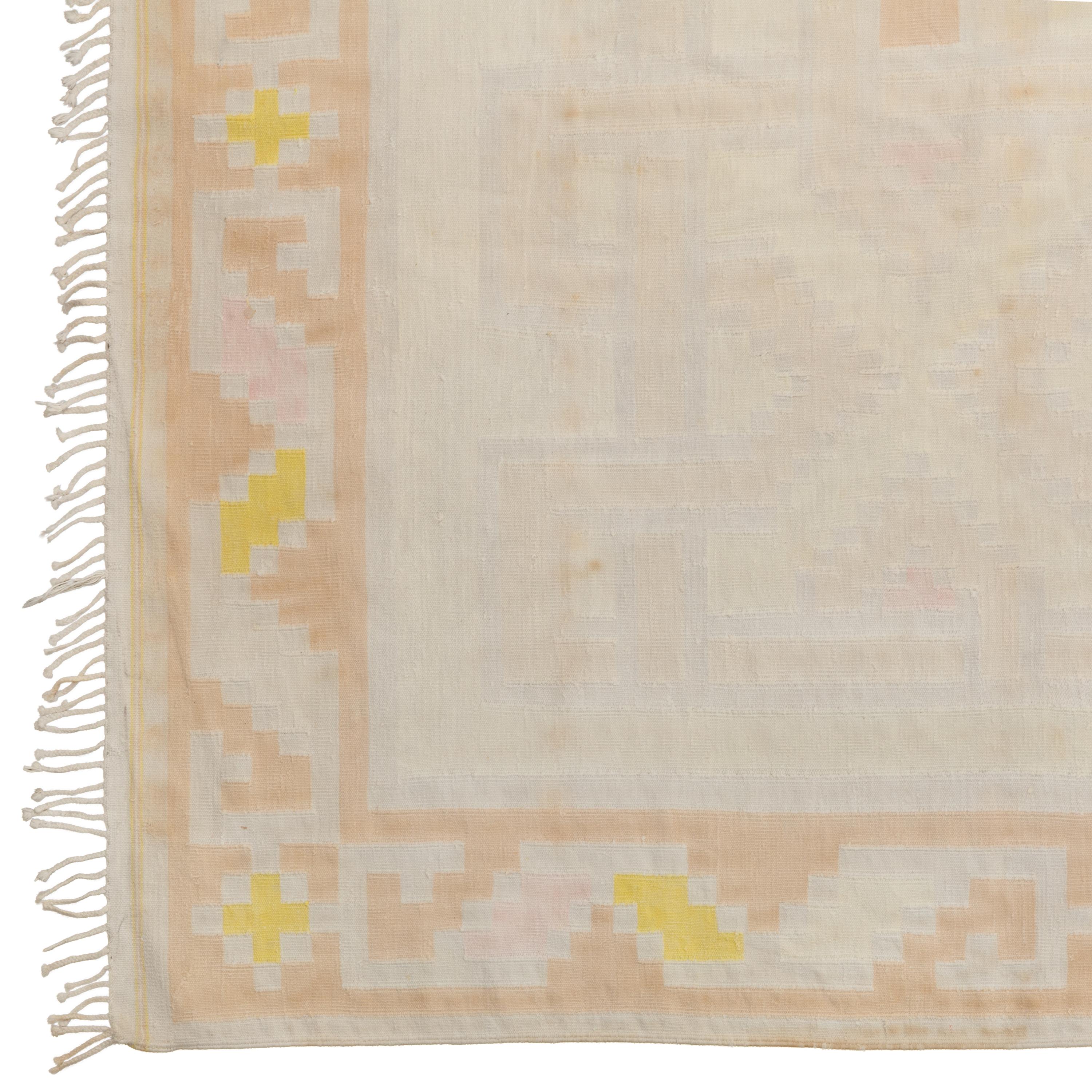 A Dhurrie Carpet