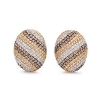 DIAMOND AND COLORED DIAMOND EARCLIPS