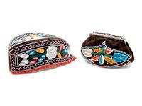 Iroquois Beaded Hat and Purse