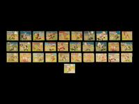 A Collection of Over 30 1943 R302-1 M.P. & Co. Baseball Cards Including Multiple Hall of Famers