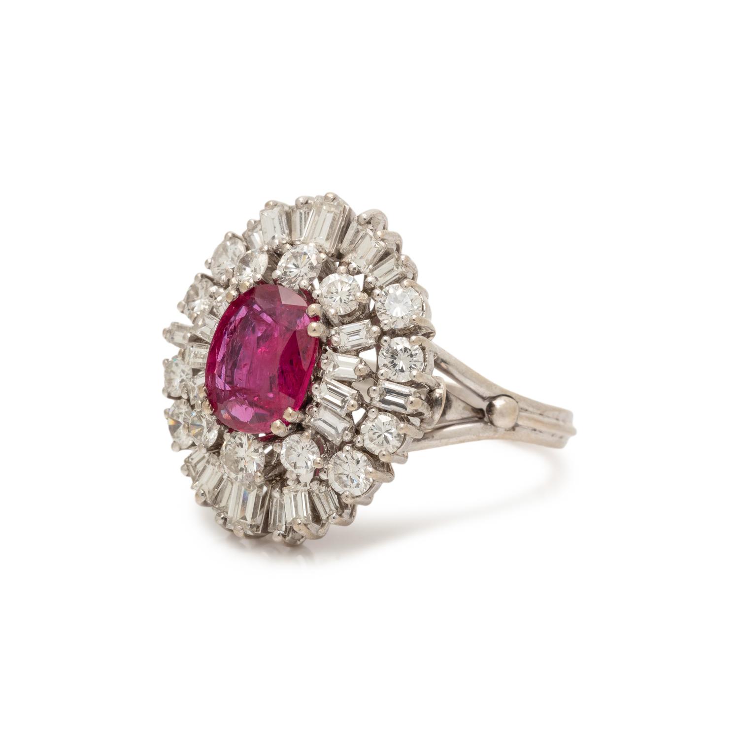 RUBY AND DIAMOND RING