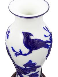 A Group of Six Chinese Peking Glass Wares